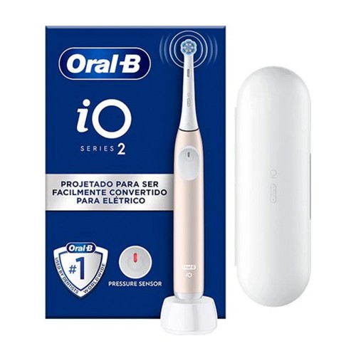 Oral-B Escova Elétrica iO 2 Rosa Travel Edition