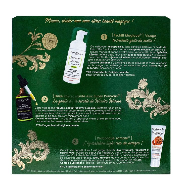 Coffret Miroir ensorcelant rituel de beauté