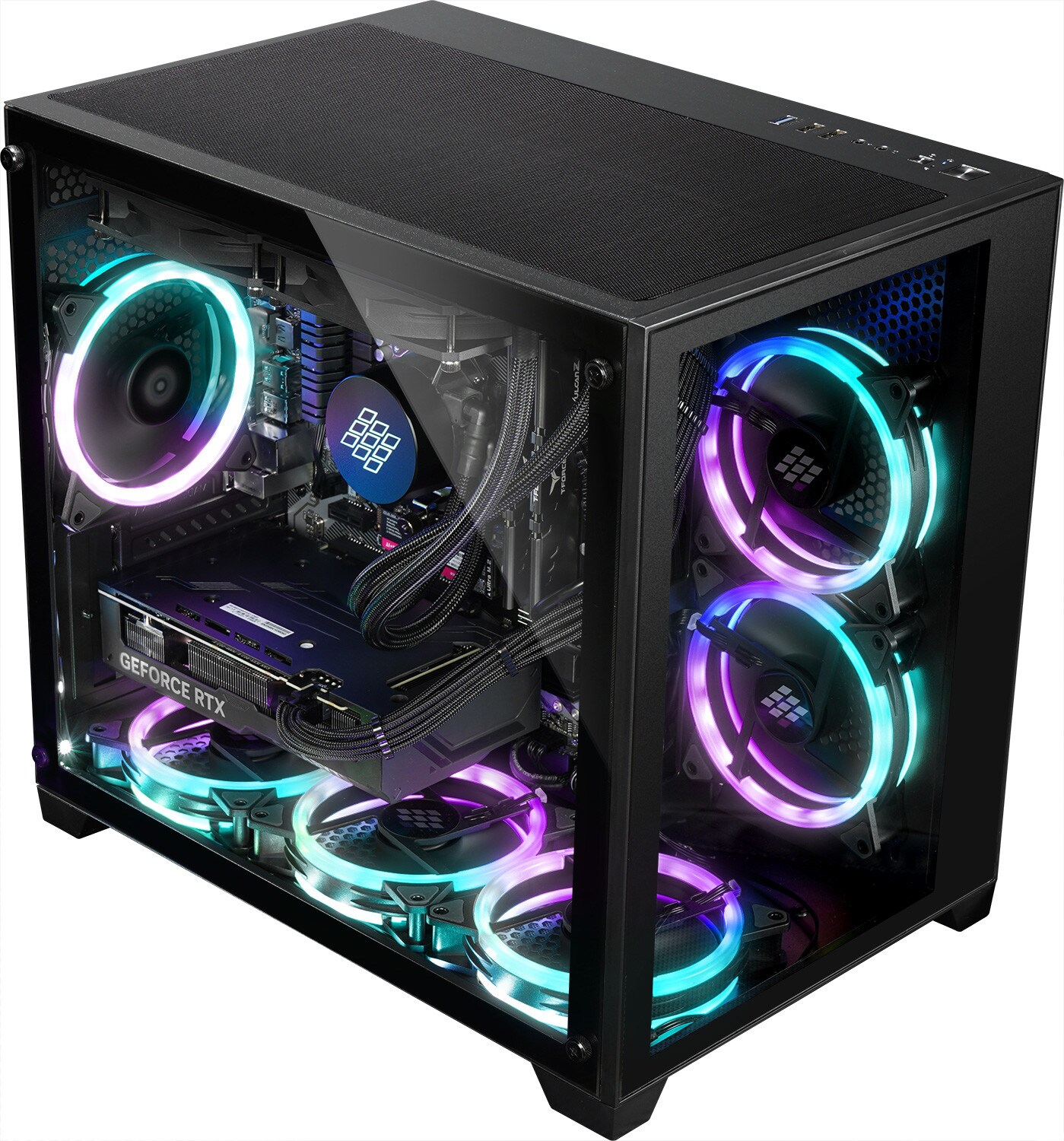 Gaming PC Panorama XS 12 Intel Core i7-12700KF, 32GB DDR4, NVIDIA RTX 4060 Ti 16 GB, 2TB SSD, WLAN, Windows 11