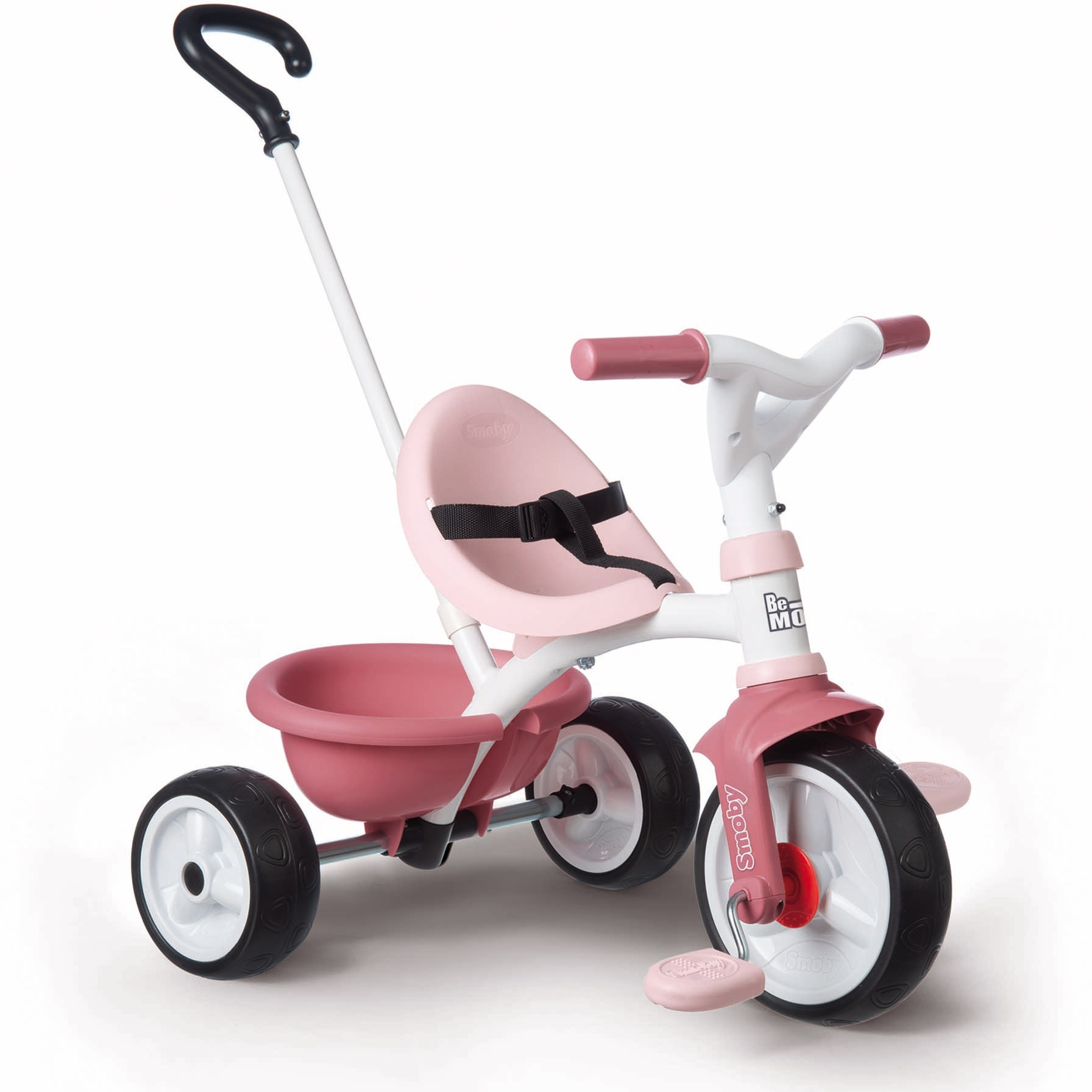 Smoby Driewieler BE FUN roze - shop nu - Prénatal