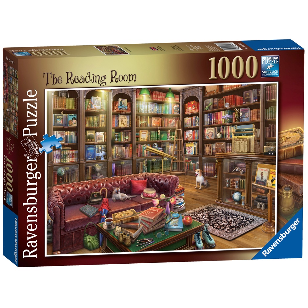 Ravensburger Lesesaal 1000-teiliges Puzzle