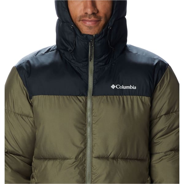 Doudoune COLUMBIA PUFFECT HOODED JACKET STONE GREEN/BLACK