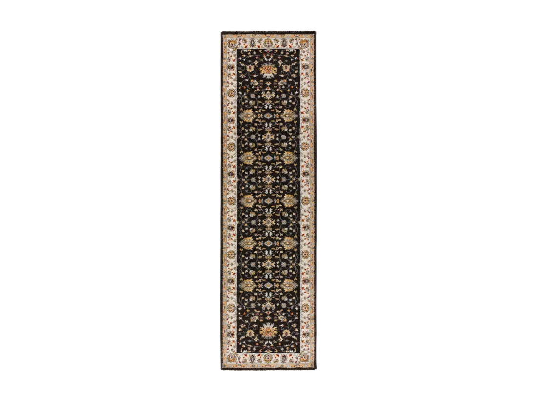 Tapis intérieur - classique - anthracite - 67 x 250 cm - CLASSIC