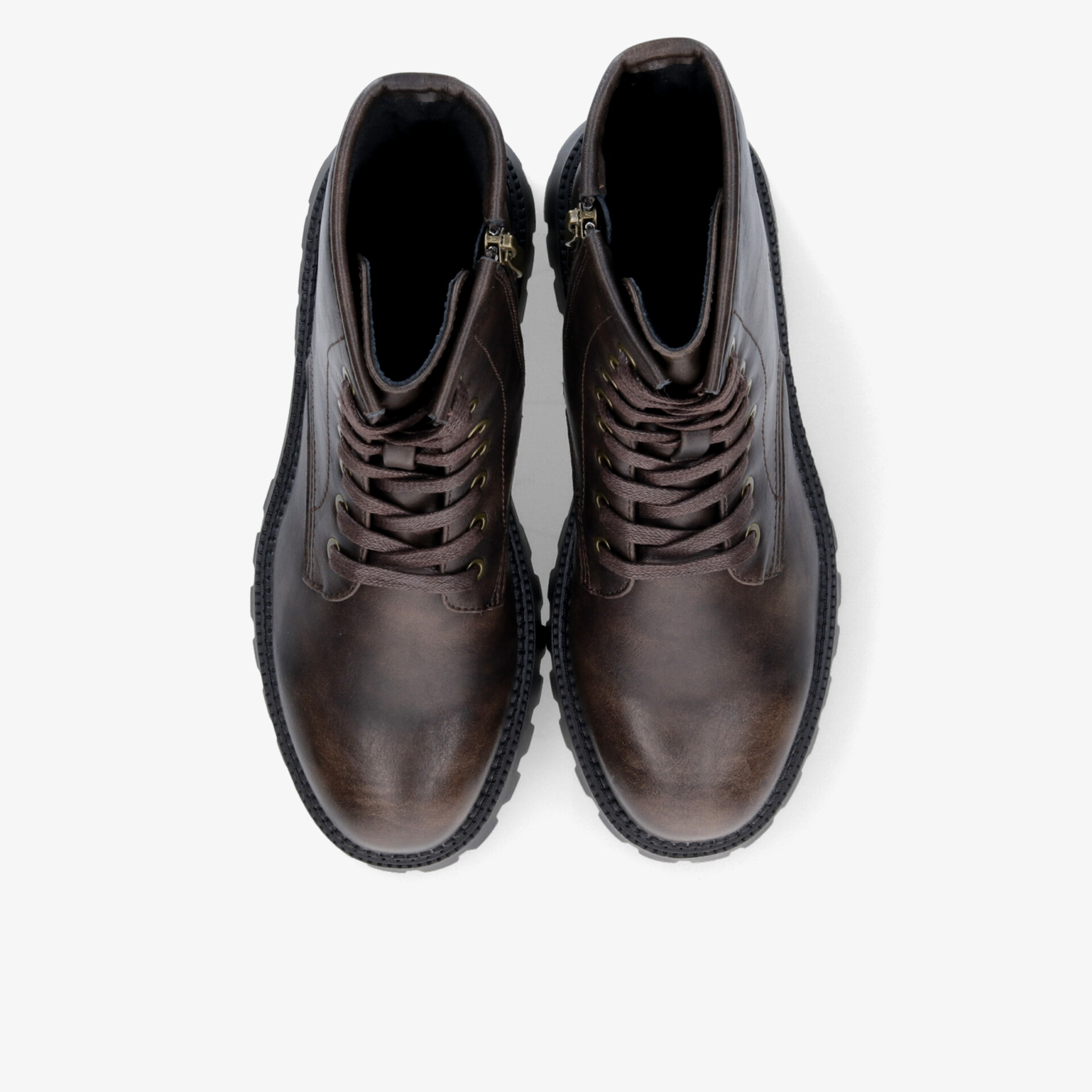 street shoes Damen Schnürstiefeletten braun