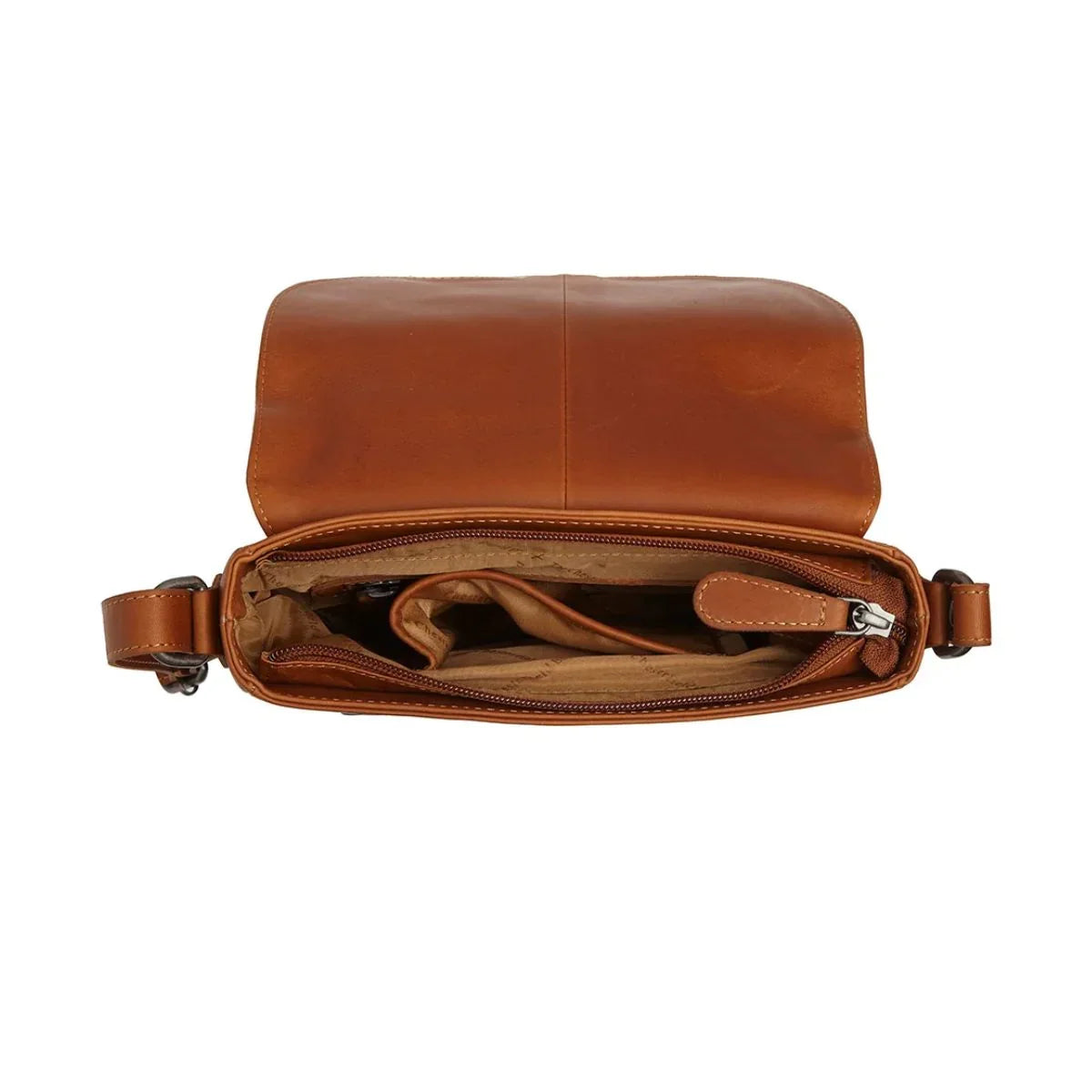 The Chesterfield | Lucian | Leren schoudertas