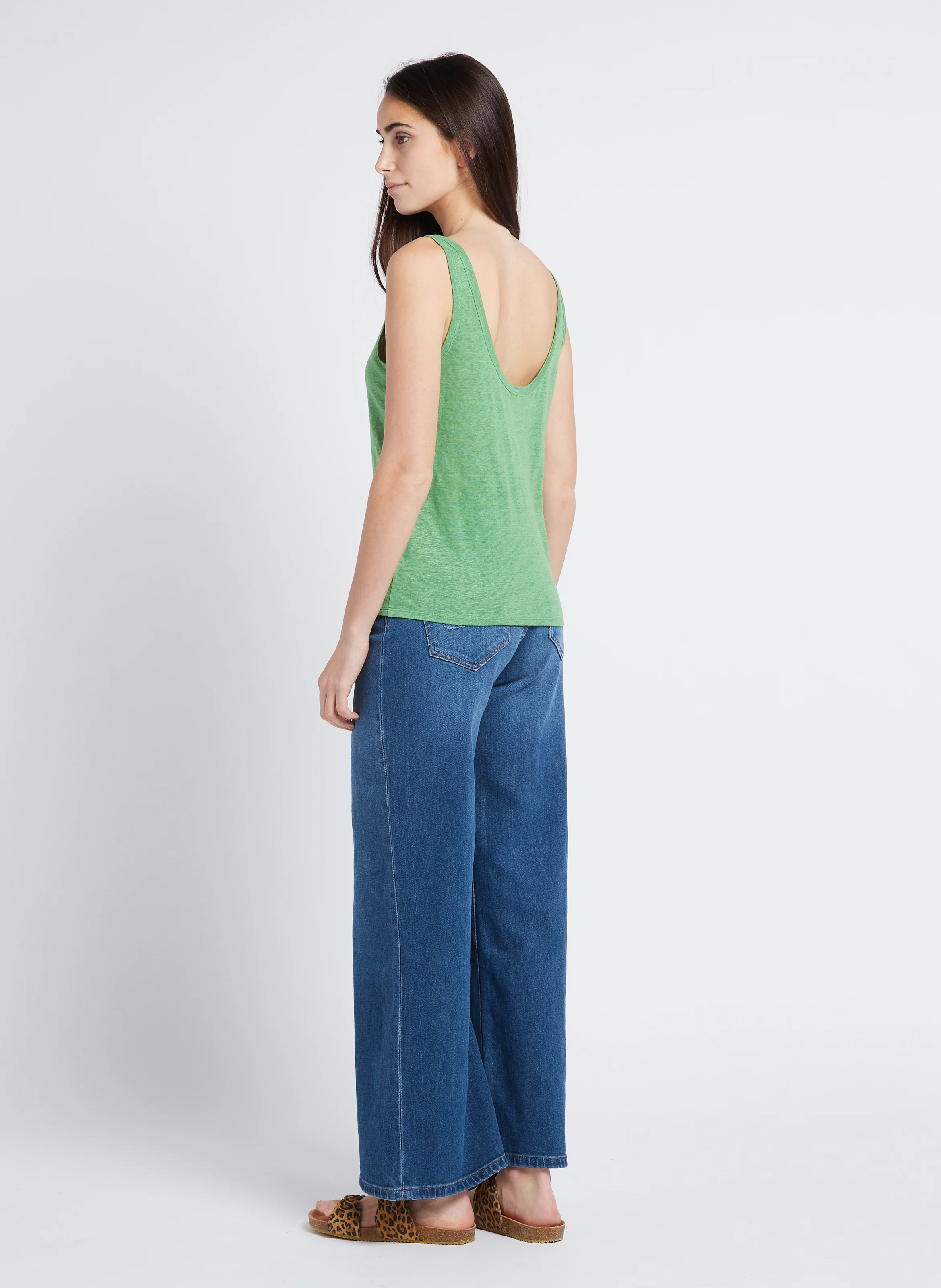 LYLA - Jean large en coton | Jean Stone