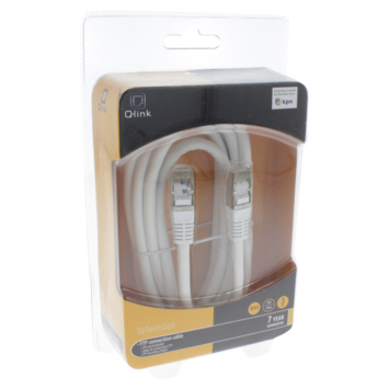 Q-Link FTP aansluitsnoer RJ45 3 meter KPN keur
