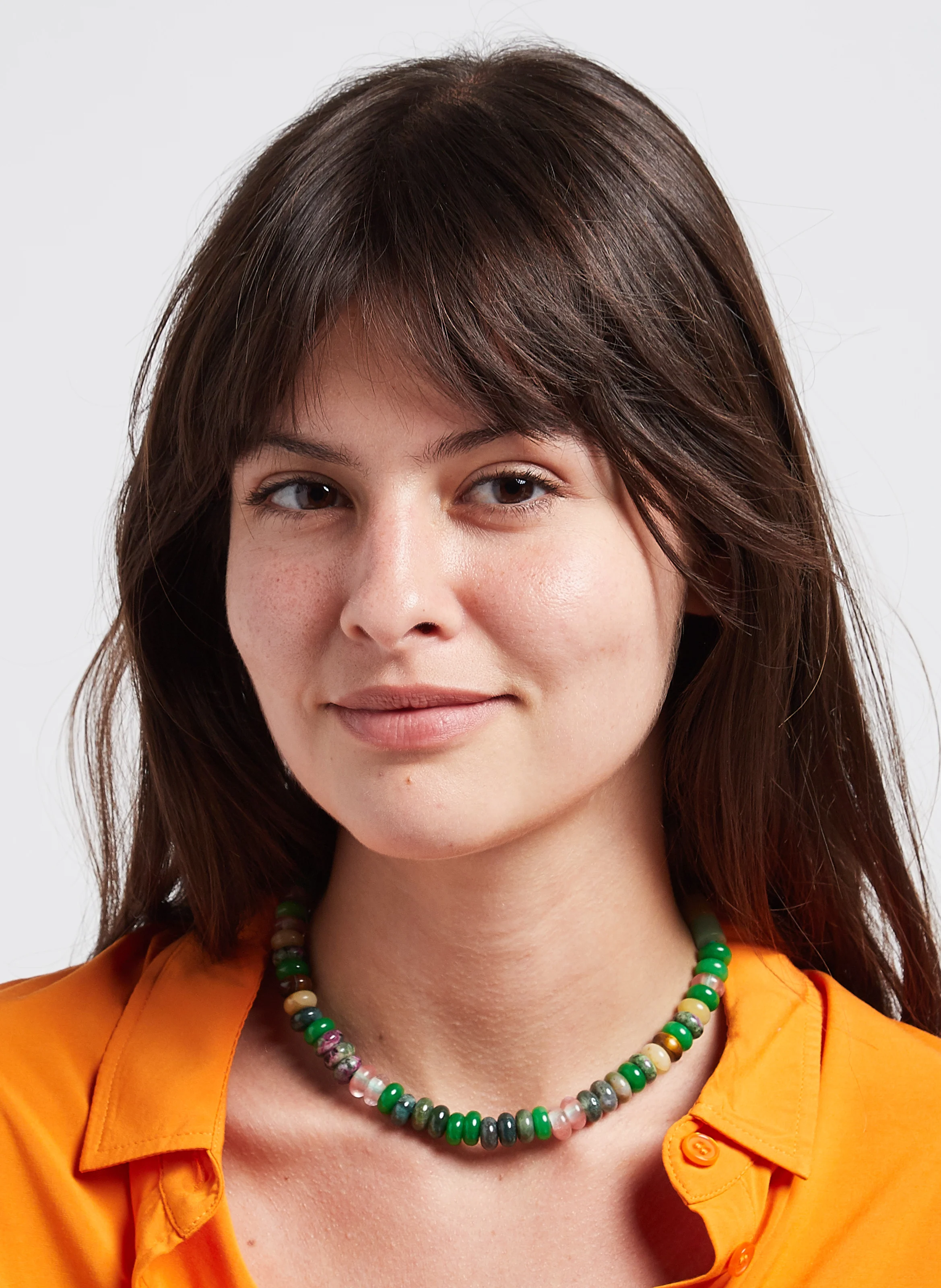 MAYA - Collier à perles d'Agate | Multicolore