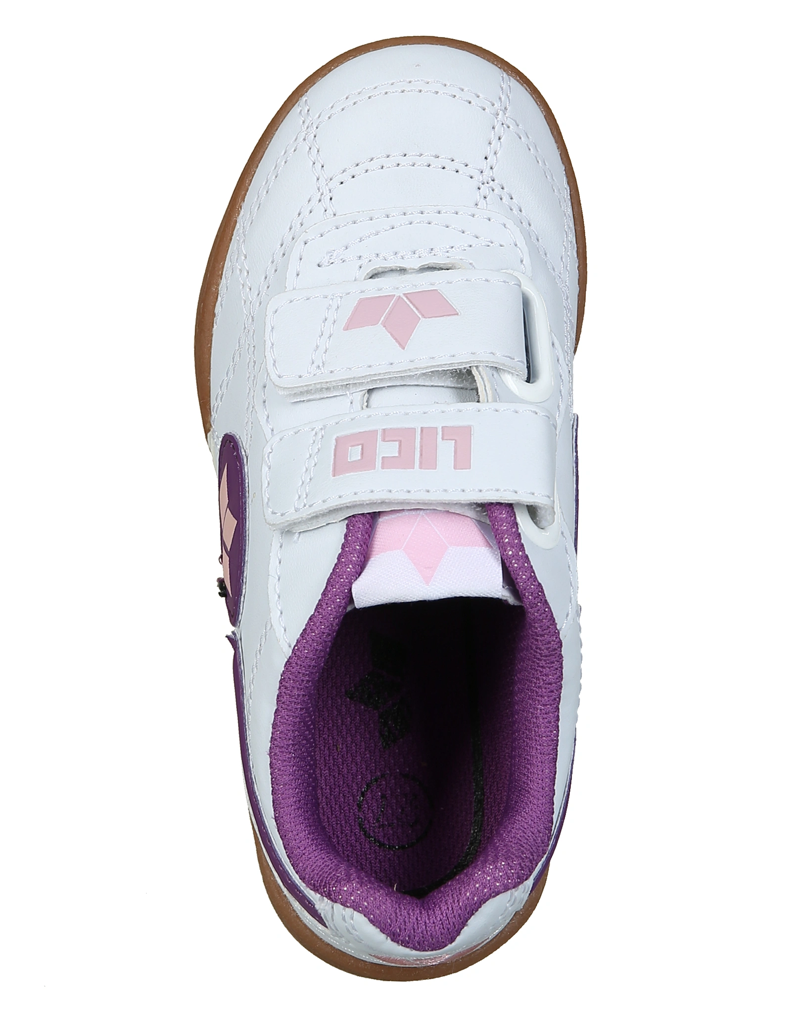 Klett-Sportschuhe BERNIE V in weiß/lila