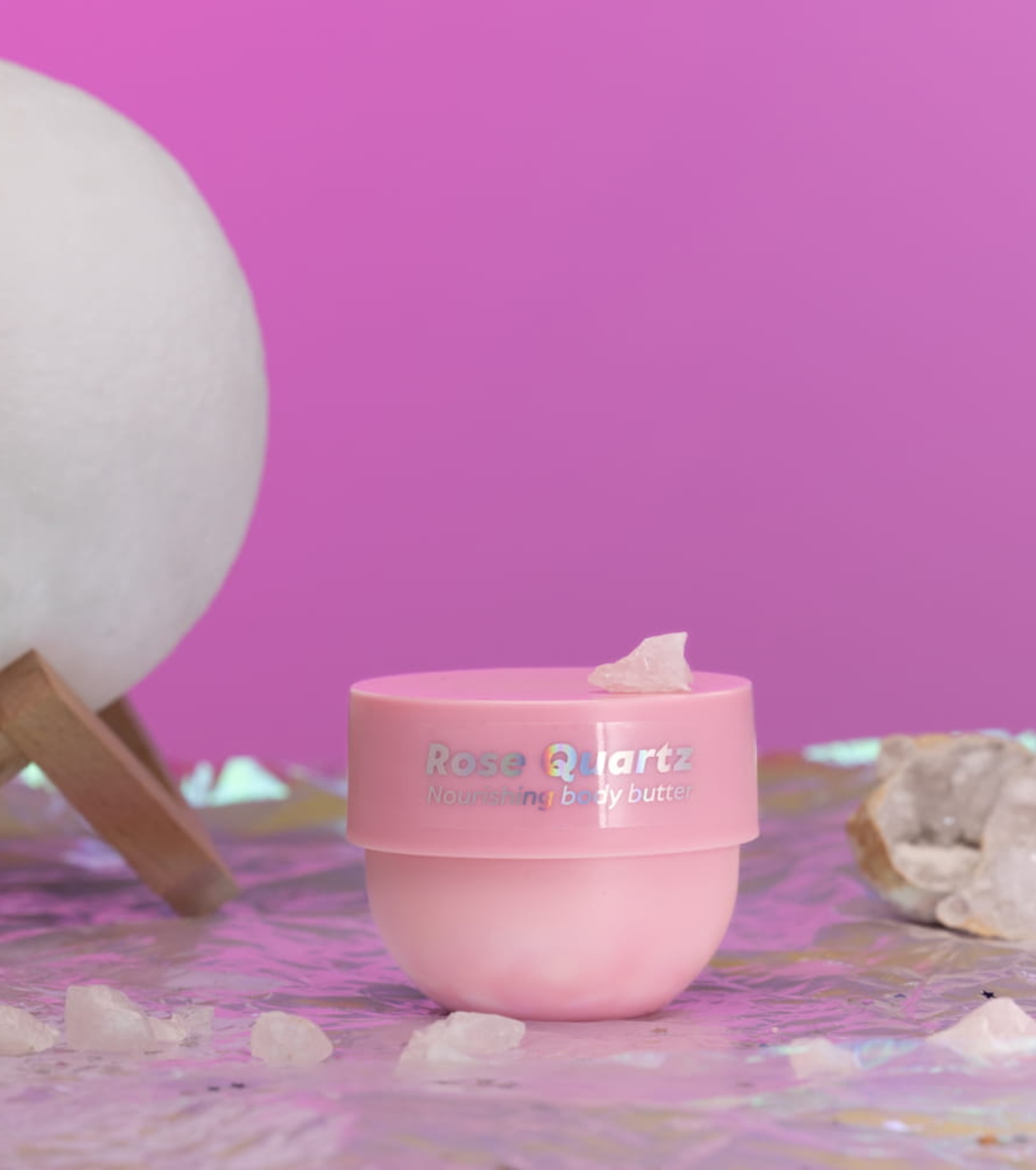 Fluff - *In Your Soul* - Manteiga corporal nutritiva com extrato de quartzo rosa