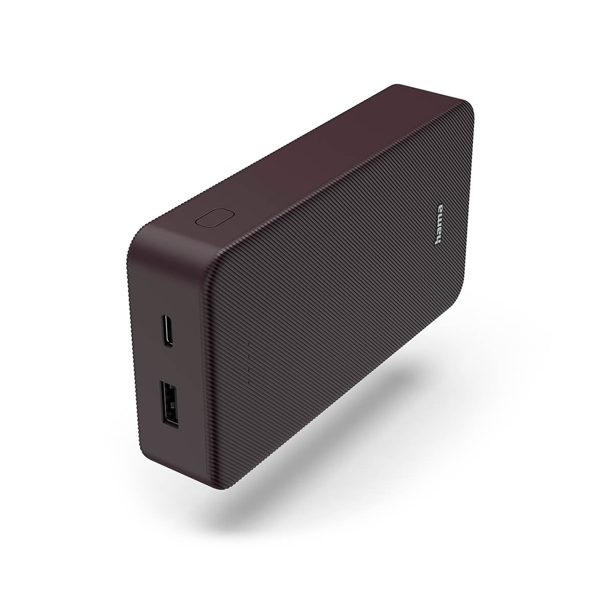 Hama Powerbank Colour 20 20000mAh USB-C+USB-A Plomme