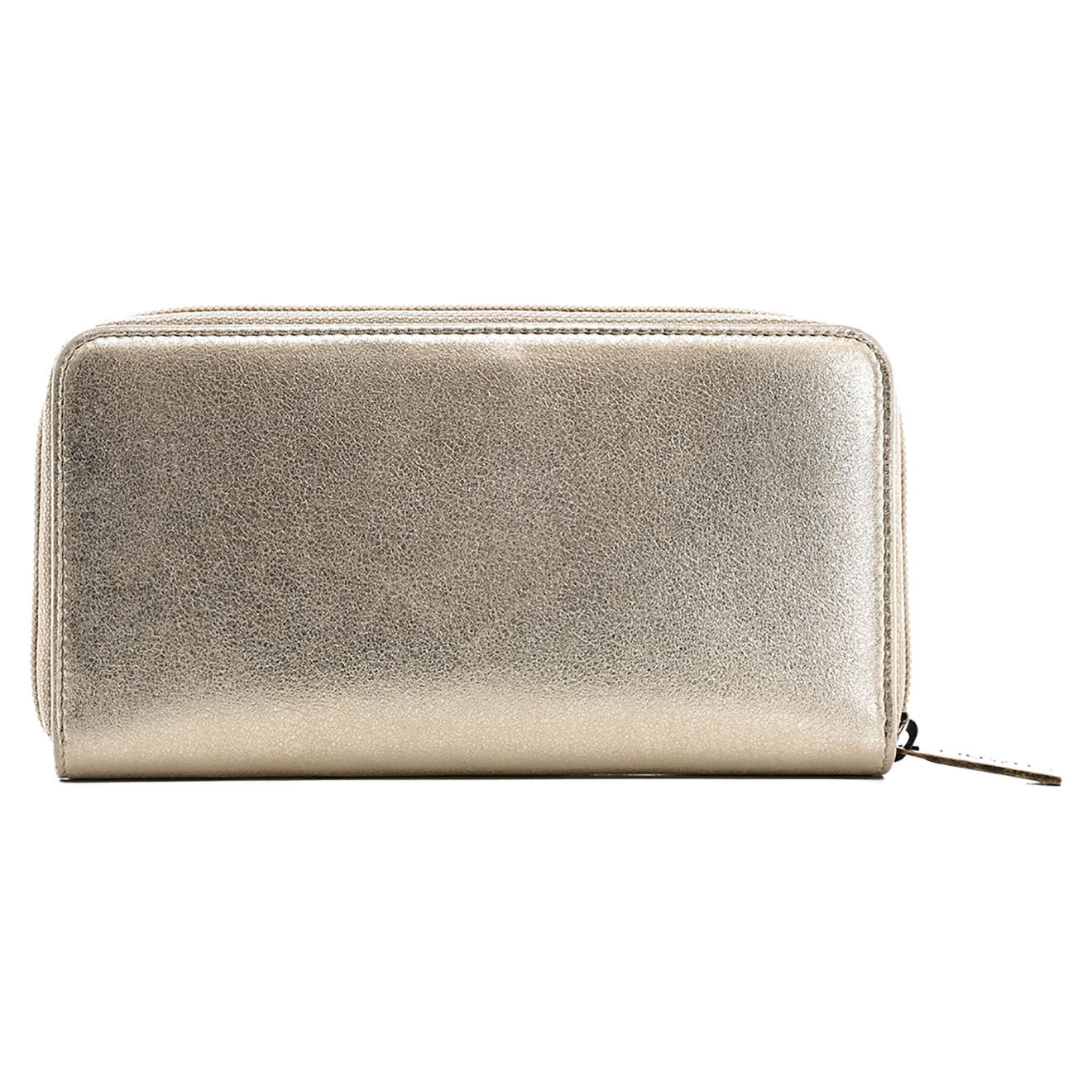 Chanel Portefeuille en Cuir doré - Neuf sans étiquette - 20x10 cm
