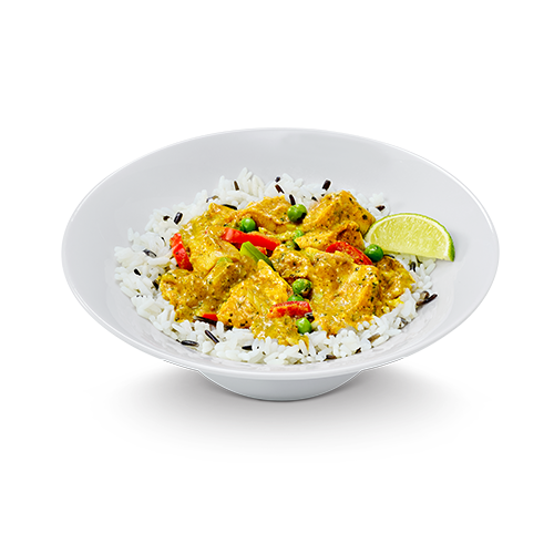 Goldenes Fischcurry 