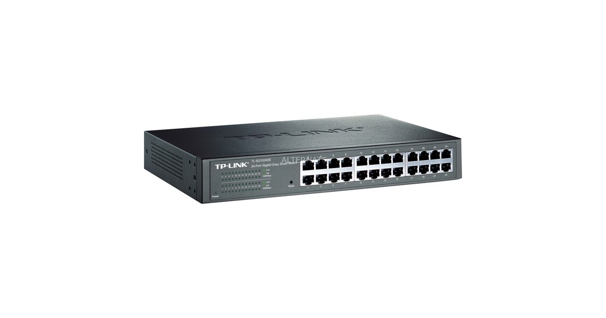TP-LinkTL-SG1024DE switch  (Zwart)