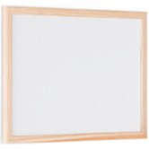 Tableau blanc, cadre en bois, (L)400 x (H)300 mm