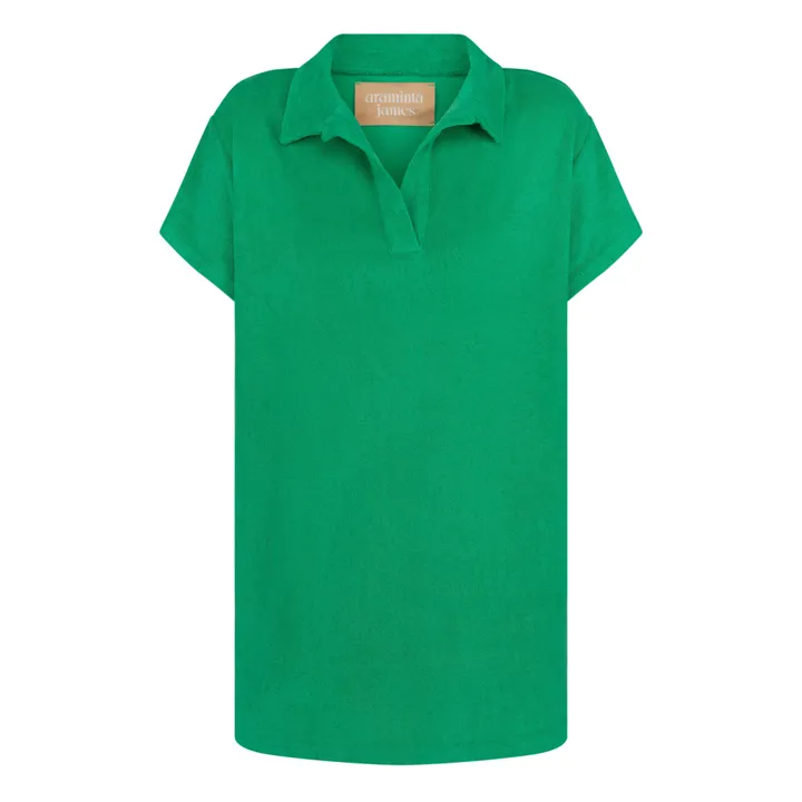 Araminta James Robe Polo Terry | Vert