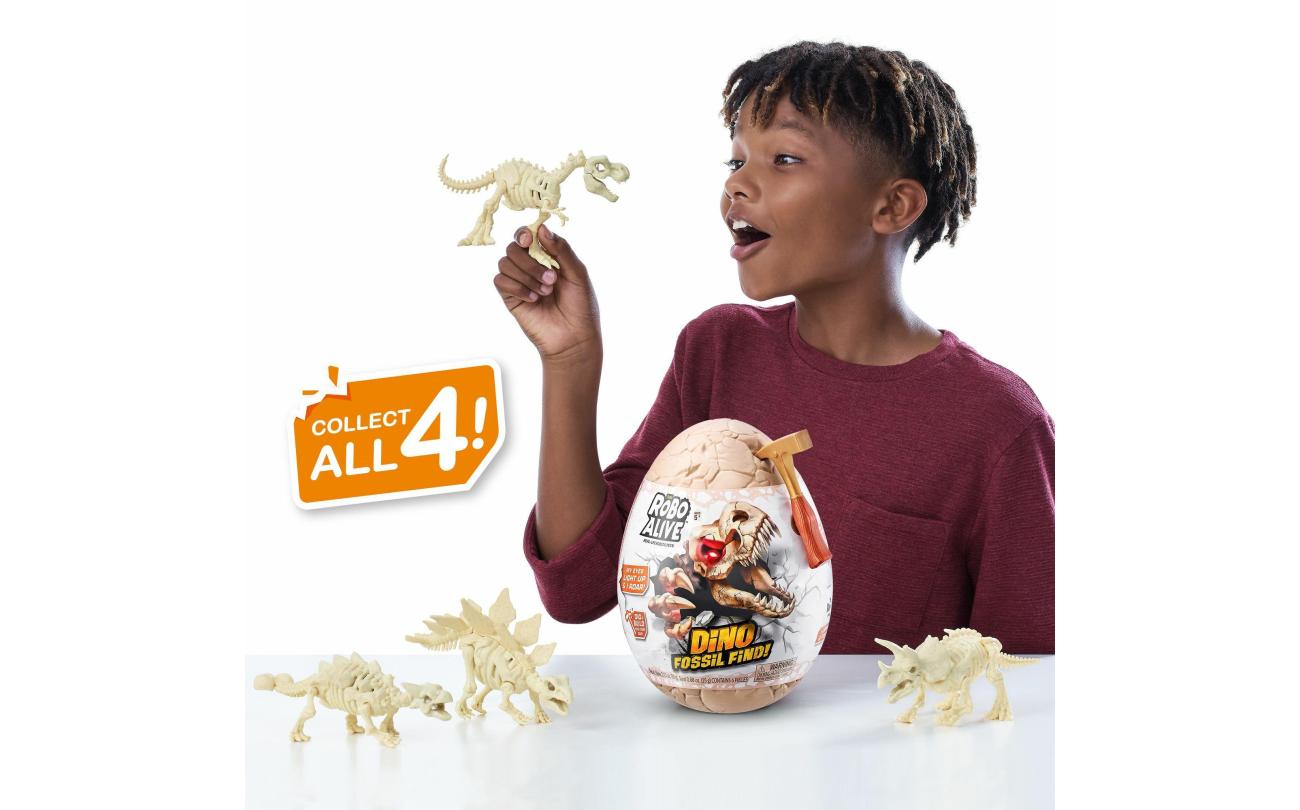 Dino Fossil Find verrassingsei met dinoskelet