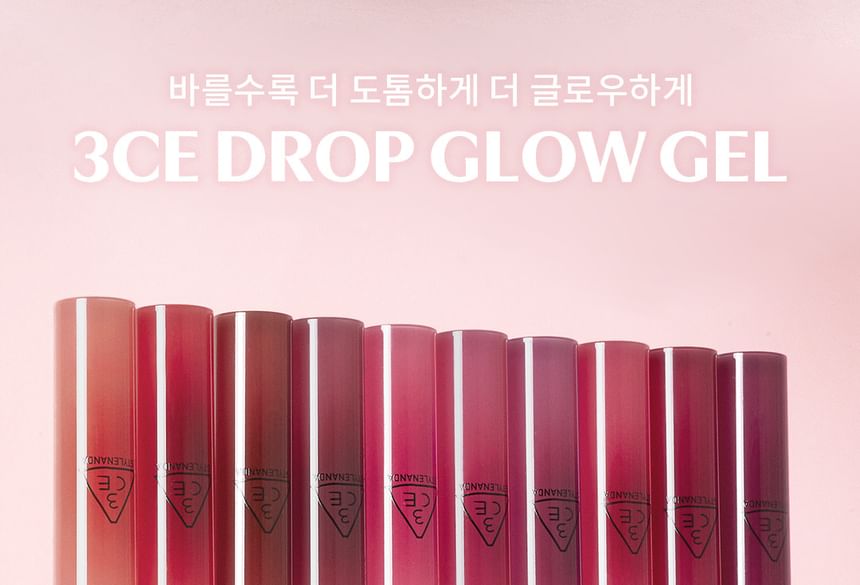 3CE - Drop Glow Gel - 10 kleuren