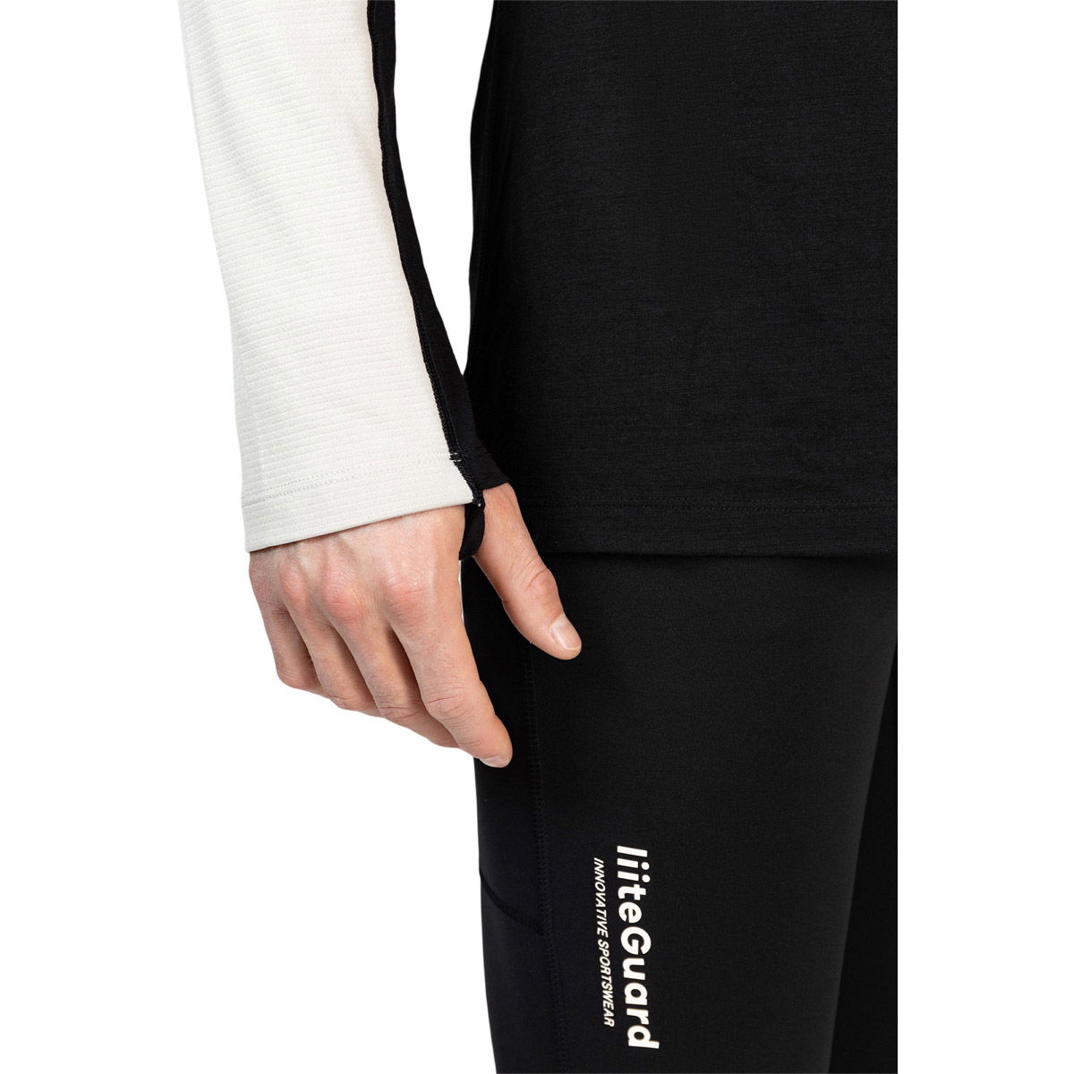 liiteGuard Merino Hybrid Baselayer Løbetrøje Herre