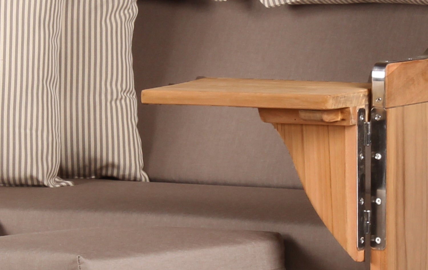 Strandstoel Rantum Teak PE kuip Design 534
