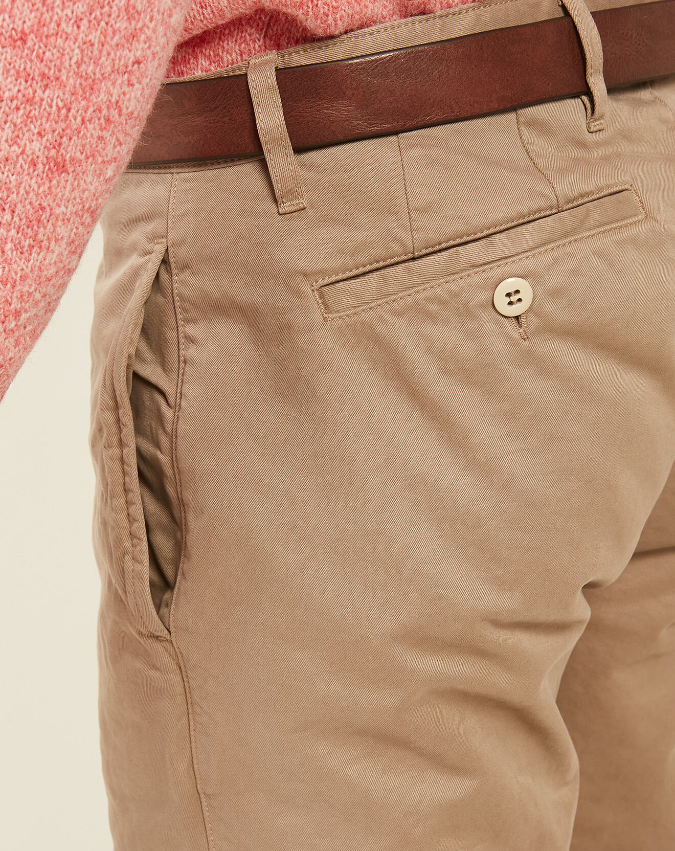 Hartford Pantalon Tex mushroom
