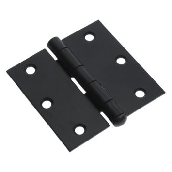 KARWEI Scharnier met losse pen 75x75 mm zwart - 2 stuks