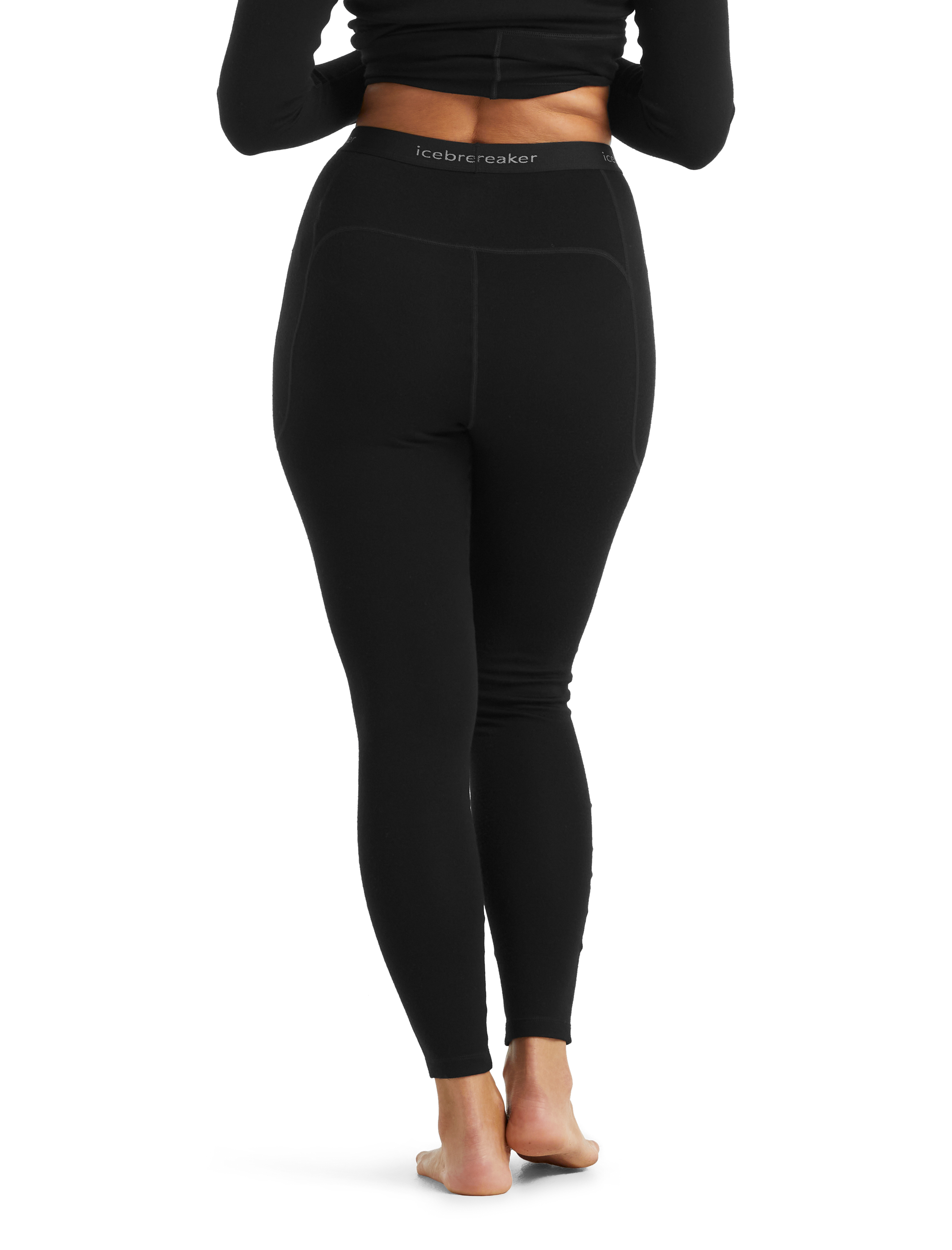 300 MerinoFine Thermal Leggings Dame IB001/Black