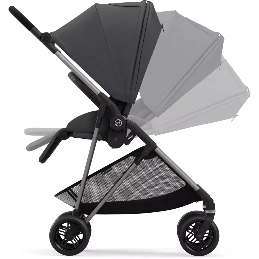 cybex GOLD Kinderwagen Melio Monument Grey