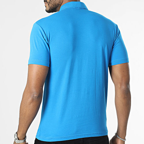 Polo Manches Courtes Bleu