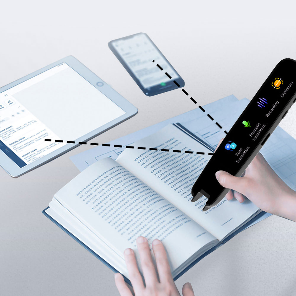 Smart Translator Pen WiFi Bluetooth Offline/Online Sprachübersetzer für 112 Sprachen mit 2.22