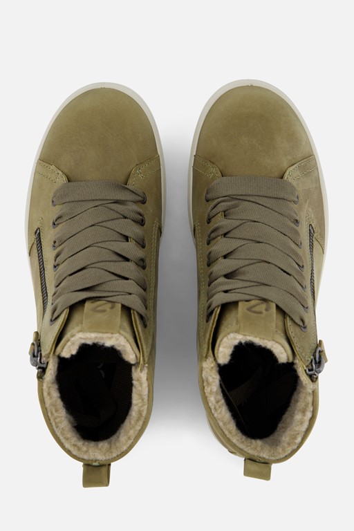 Ecco Soft 7 Tred W Veterboots beige Nubuck