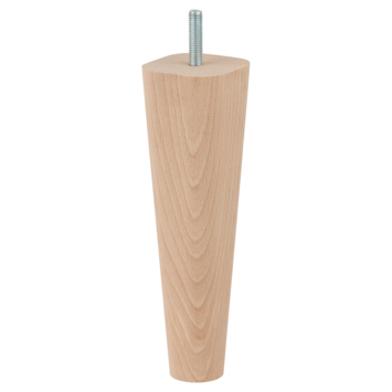 Duraline meubelpoot vierkant/rond beuken 18 cm