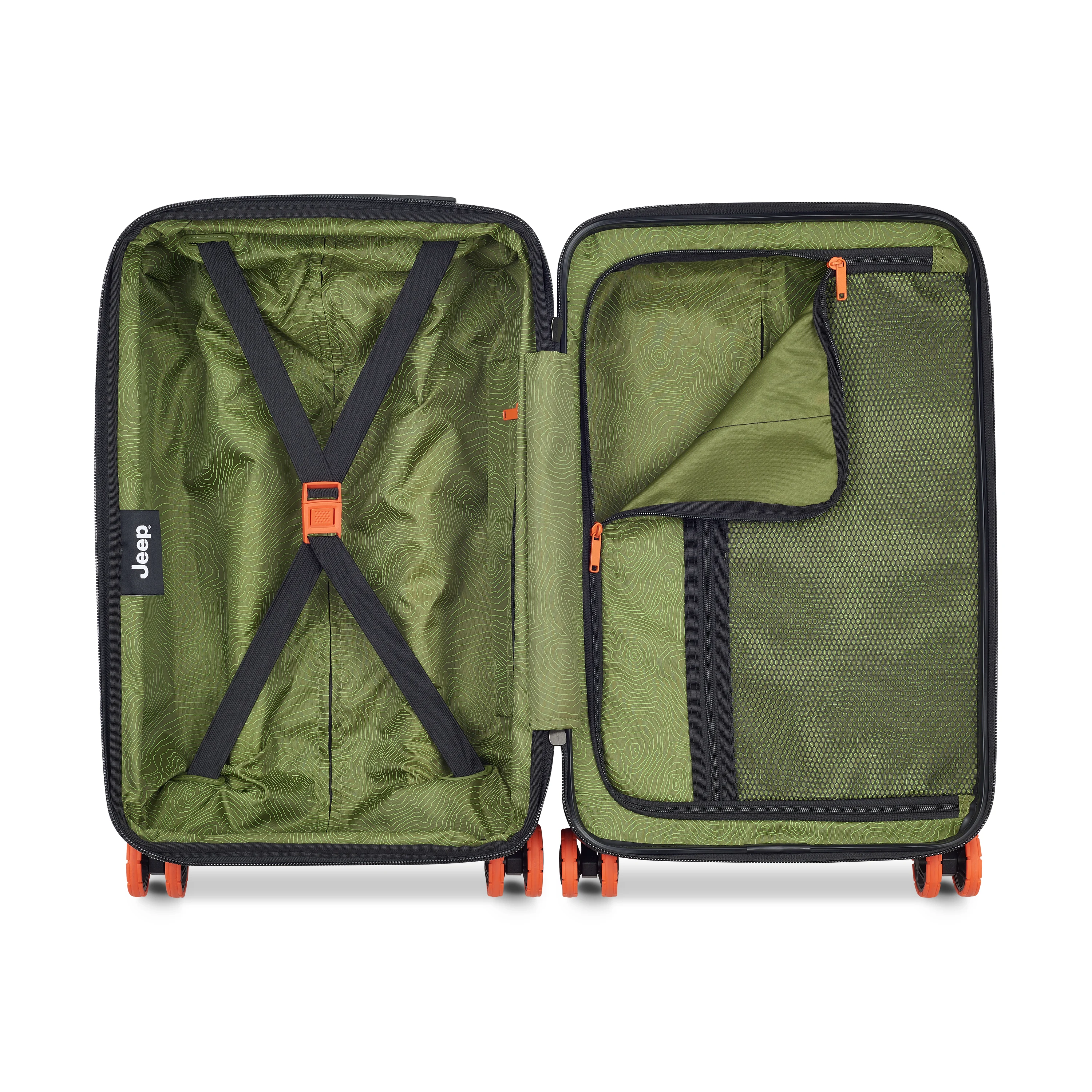 JH002B - Valise cabine rigide | Vert