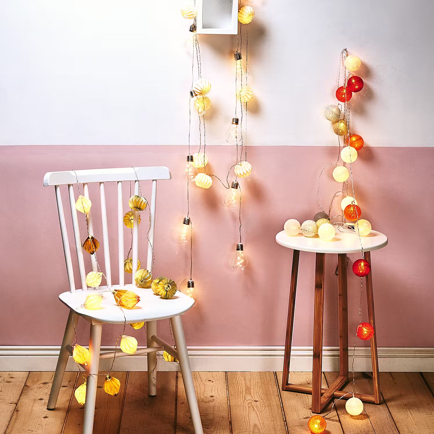 HANAMI LED-Lampion-Lichterkette
