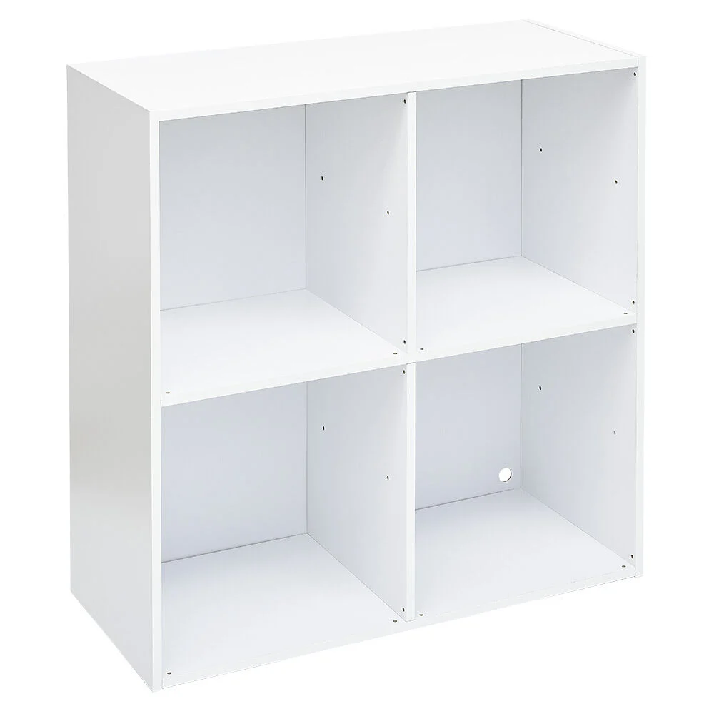 Structure Box Cube 4 cases 70x30x70cm bois blanc