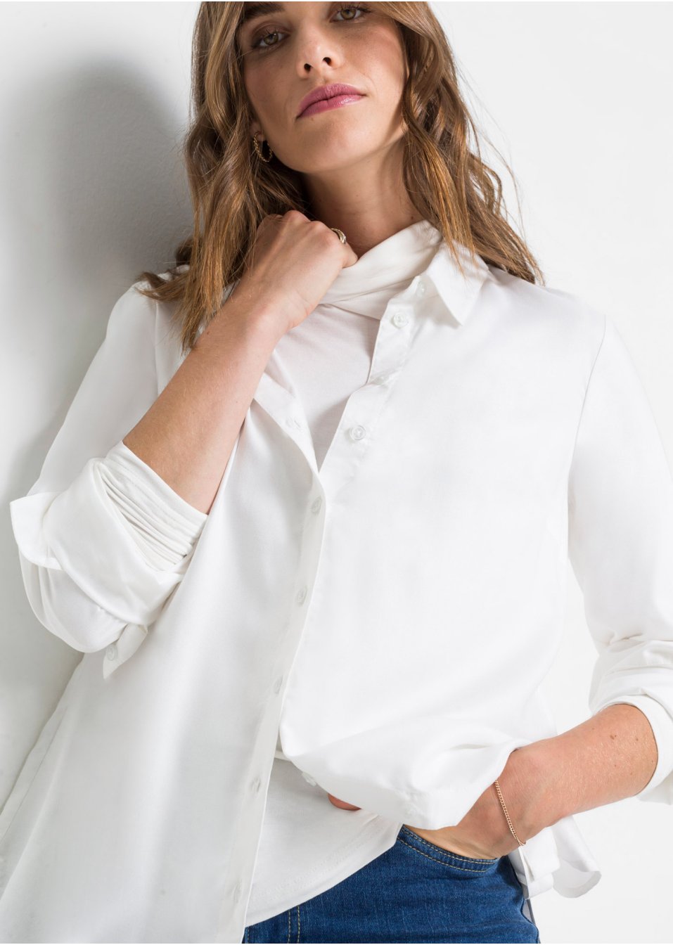 Chemisier long en viscose