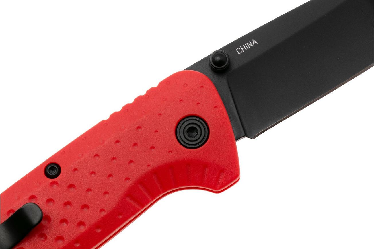 SOG Adventurer LB 13-11-07-43, Titanium Nitride 5CR15MOV, Red GRN zakmes