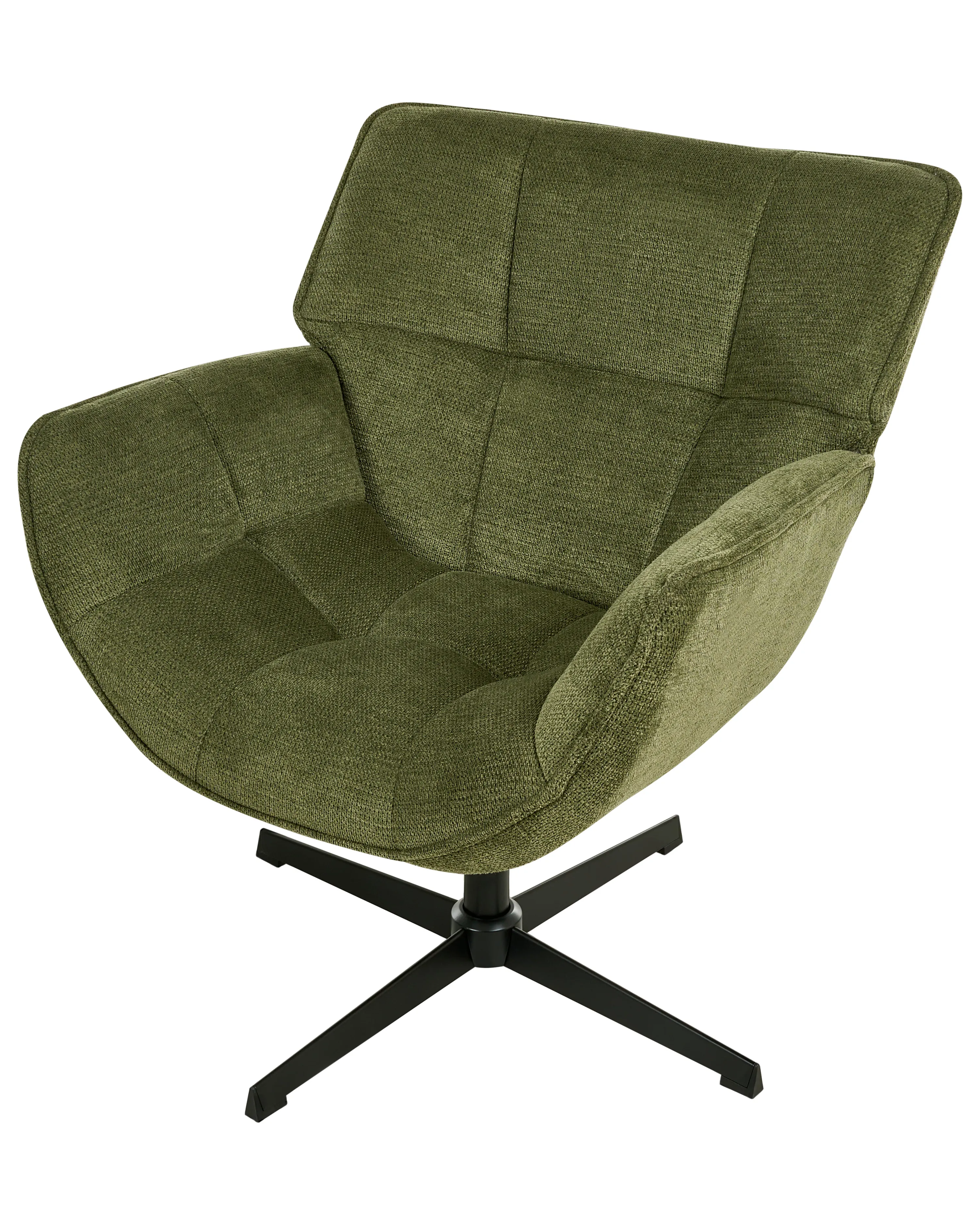 Draaifauteuil AUMA Stof Groen