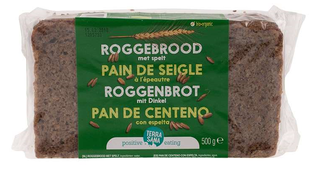 TerraSana Roggebrood Met Spelt 500GR