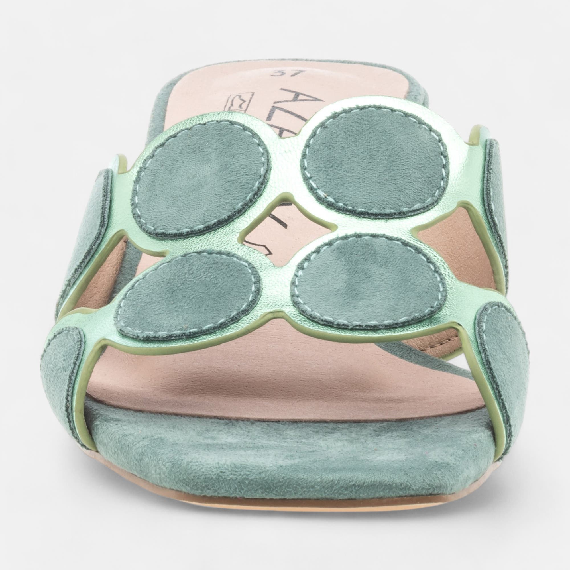 Mules Femme turquoise