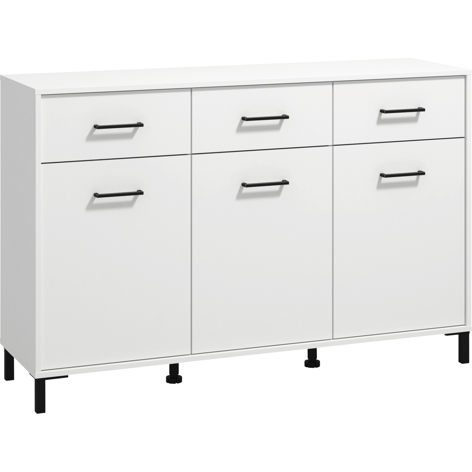 Kommode Vienna, Dekor weiss, 138 x 90 x 40 cm