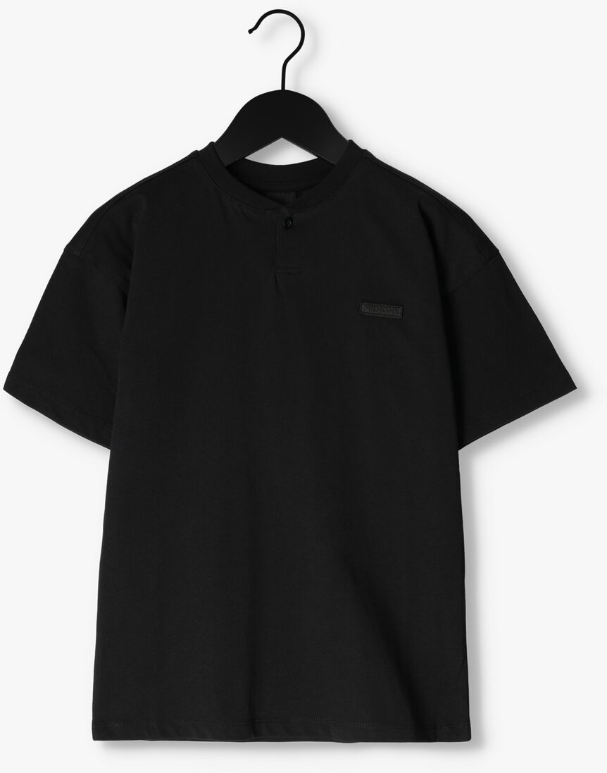 NIK & NIK zwarte nik & nik polo granddad t-shirt
