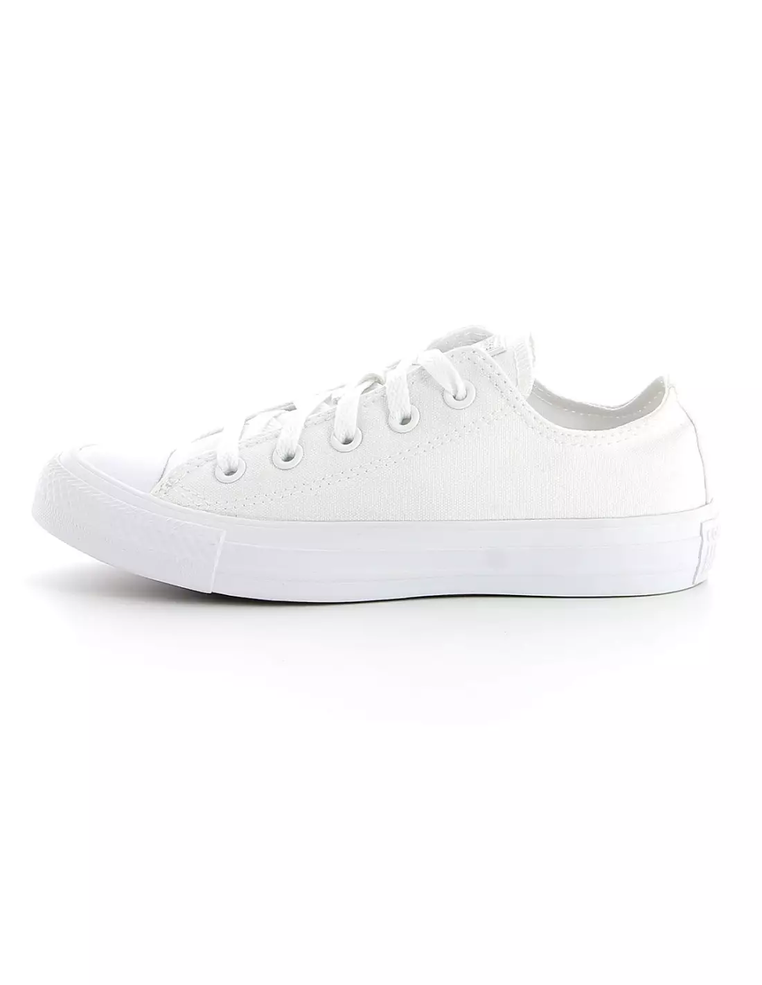CONVERSE BASSE MONO BLANC CHUCK TA - Sneakers Monoblanc