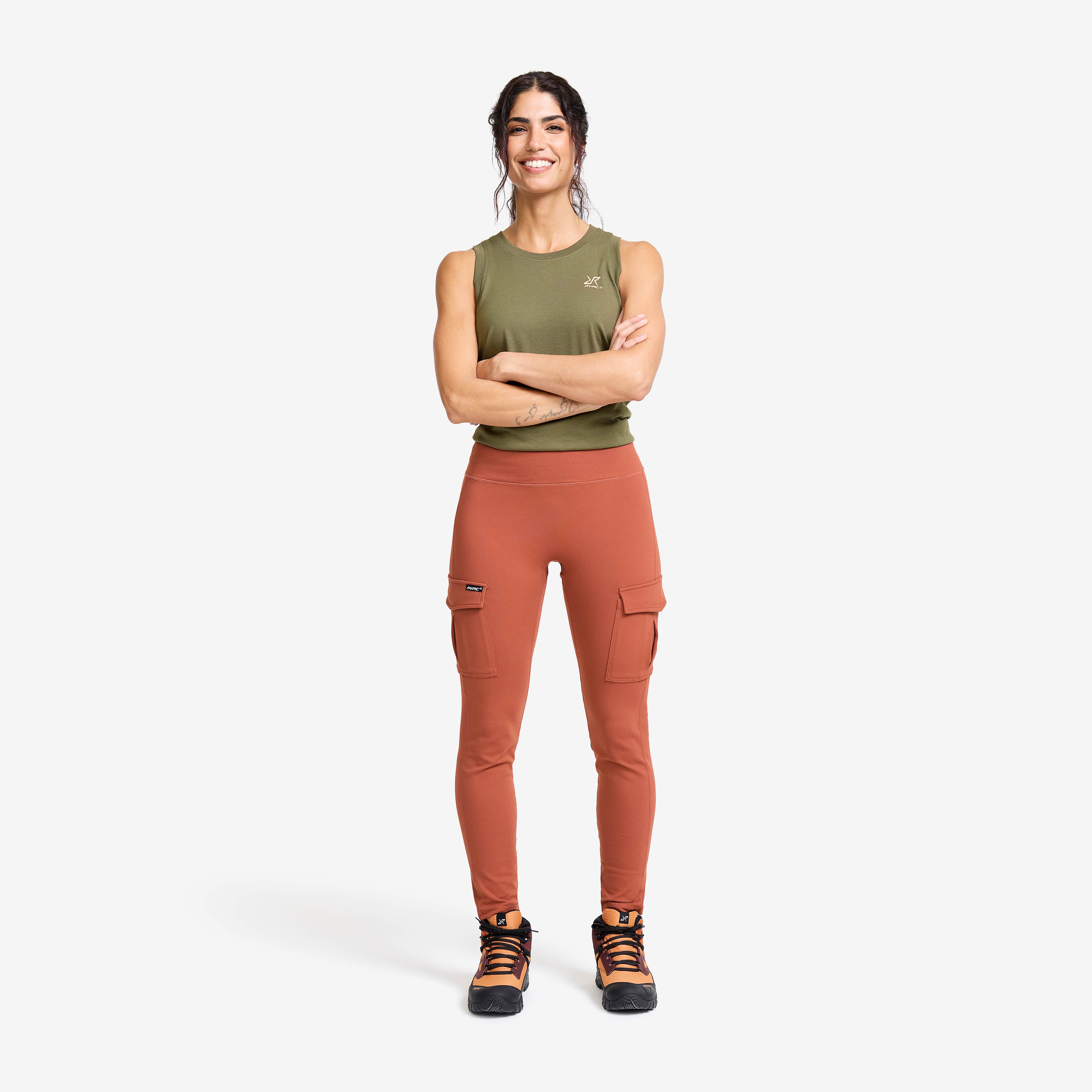 Summit Pocket Tights Dame Pink Mahogany