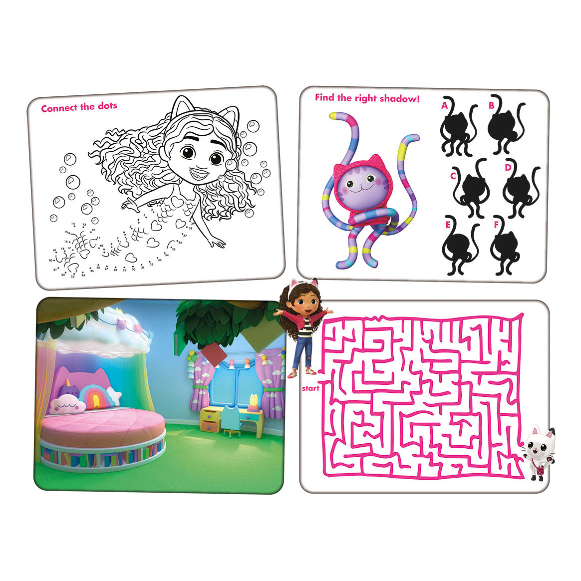 Gabby's Poppenhuis - Super Stickerset