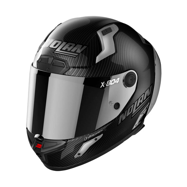 Nolan - Casque X-804 RS Ultra Carbon Silver Edition Carbone / Argent