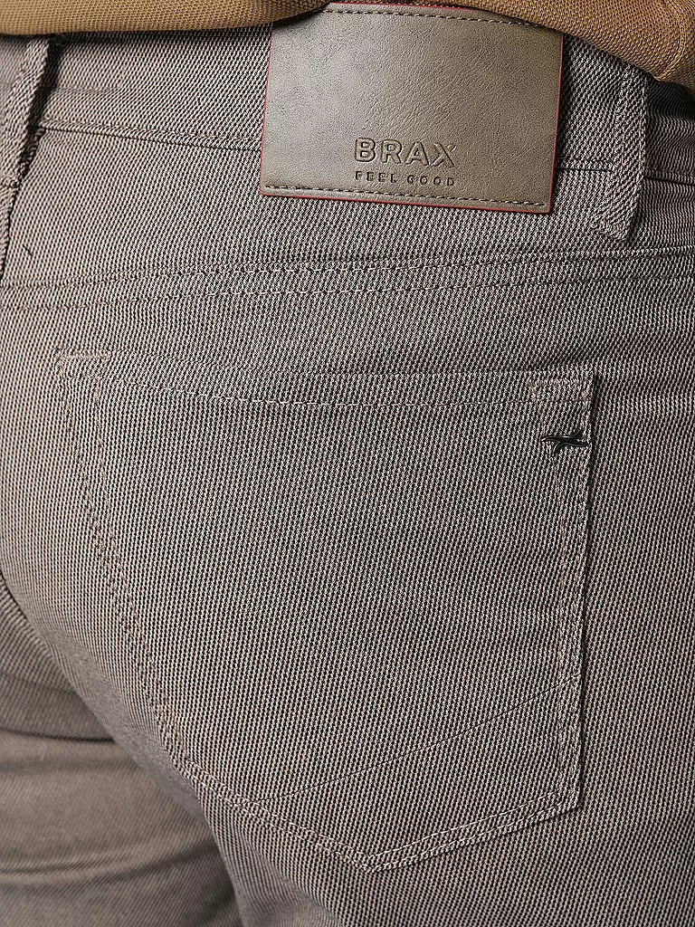 BRAX Hose Modern Fit CHUCK  hellbraun