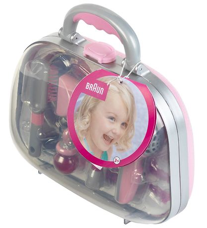 Braun Haarstyling-Set - Spielzeug - Pink Kl9622
