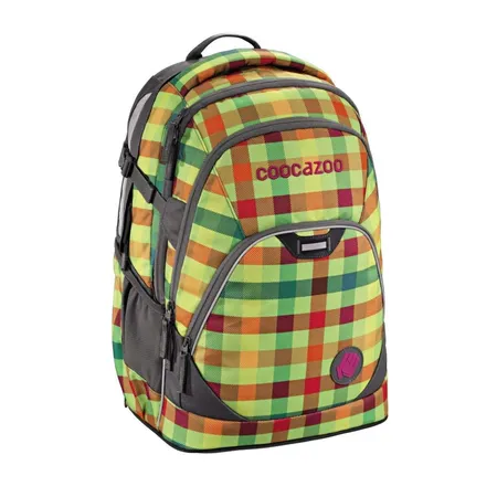 Coocazoo Schulrucksack EvverClevver2 Hip To Be Square Green