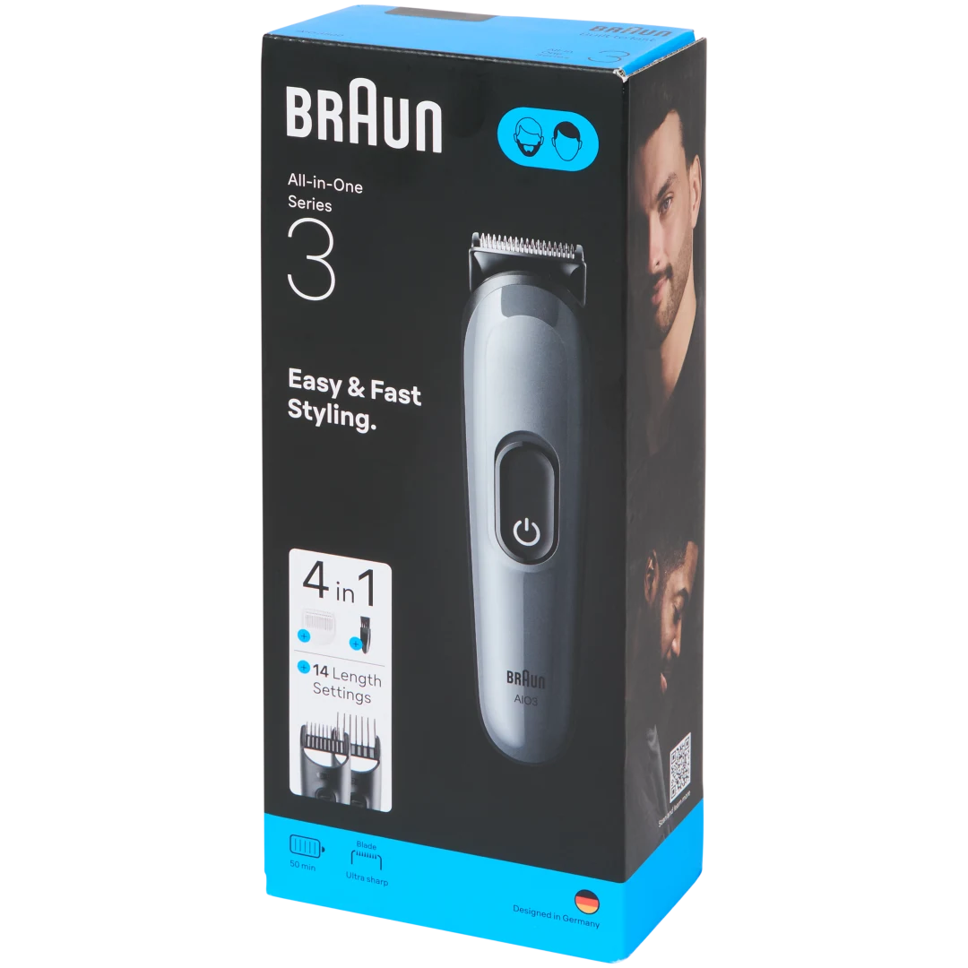 Tondeuse sans fil Braun All-in-One Series 3